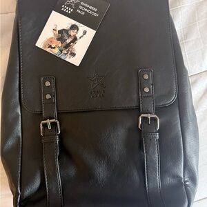 Five Star Black Backpack for Men